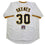 Autographed/Signed Paul Skenes Pittsburgh White Baseball Jersey JSA COA