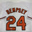 Autographed/Signed Rick Dempsey "MVP 83 WS" Baltimore White Baseball Jersey Beckett BAS COA