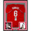 Framed Autographed/Signed Ryan Howard 35x39 Philadelphia Red Baseball Jersey JSA COA