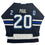 Autographed/Signed Nick Paul Tampa Bay Black Hockey Jersey Beckett BAS COA