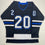 Autographed/Signed Nick Paul Tampa Bay Black Hockey Jersey Beckett BAS COA