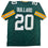 Autographed/Signed Jevon Bullard Green Bay Green Football Jersey JSA COA