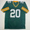Autographed/Signed Jevon Bullard Green Bay Green Football Jersey JSA COA