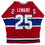 Autographed/Signed Jacques Lemaire Montreal Red Hockey Jersey Beckett BAS COA