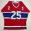 Autographed/Signed Jacques Lemaire Montreal Red Hockey Jersey Beckett BAS COA