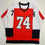 Autographed/Signed Owen Tippett Philadelphia Orange Hockey Jersey Beckett BAS COA