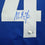 Autographed/Signed Alexandre Alex Burrows Vancouver Blue Hockey Jersey Beckett BAS COA