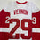 Autographed/Signed Mike Vernon Detroit White Hockey Jersey Beckett BAS COA