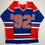 Autographed/Signed Vasily Podkolzin Edmonton Blue Hockey Jersey Beckett BAS COA