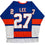 Autographed/Signed Anders Lee New York Blue Hockey Jersey Beckett BAS COA