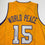 Autographed/Signed Ron Artest Metta World Peace Los Angeles Yellow Basketball Jersey Beckett BAS COA