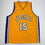 Autographed/Signed Ron Artest Metta World Peace Los Angeles Yellow Basketball Jersey Beckett BAS COA