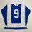 Autographed/Signed Russ Courtnall Toronto Blue Hockey Jersey Beckett BAS COA