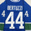 Autographed/Signed Todd Bertuzzi Vancouver Blue Hockey Jersey Beckett BAS COA