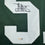 Autographed/Signed Jonathan Vilma New York Green Football Jersey JSA COA