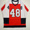 Autographed/Signed Morgan Frost Philadelphia Orange Hockey Jersey Beckett BAS COA