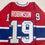 Autographed/Signed Larry Robinson Montreal Red Hockey Jersey Beckett BAS COA