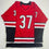 Autographed/Signed Andrei Svechnikov Carolina Red Hockey Jersey Beckett BAS COA