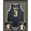Framed Autographed/Signed Braden Smith 35x39 Purdue Black College Basketball Jersey JSA COA