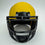 Autographed/Signed Trent McDuffie Kansas City Chiefs Yellow Rave Mini Football Helmet Beckett BAS COA
