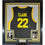 Framed Autographed/Signed Caitlin Clark 35x39 Iowa Black Basketball Jersey Panini COA
