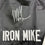Autographed/Signed Mike Tyson Iron Mike Baddest Man on the Planet Black Boxing Trunks JSA COA