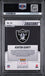 Graded 2025 Panini Instant Ashton Jeanty #55 Rookie RC Football Card PSA 10 Gem Mint