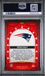 Graded 2024 Panini Mosaic Drake Maye #11 Center Stage Silver Rookie RC Football Card PSA 10 Gem Mint