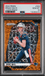 Graded 2024 Panini Prizm Drake Maye #329 Lazer Prizm Rookie RC Football Card PSA 10 Gem Mint