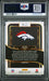 Graded 2024 Panini Select Bo Nix #117 Red & Blue Shock Rookie RC Football Card PSA 10 Gem Mint