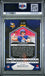 Graded 2024 Panini Mosaic JJ McCarthy #310 Reactive Blue Rookie RC Football Card PSA 10 Gem Mint