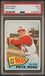 Graded 1965 Topps Pete Rose #207 Baseball Card PSA 5 Excellent