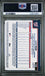 Graded 2025 Topps Chrome Sapphire James Wood #132 Rookie RC Baseball Card PSA 10 Gem Mint