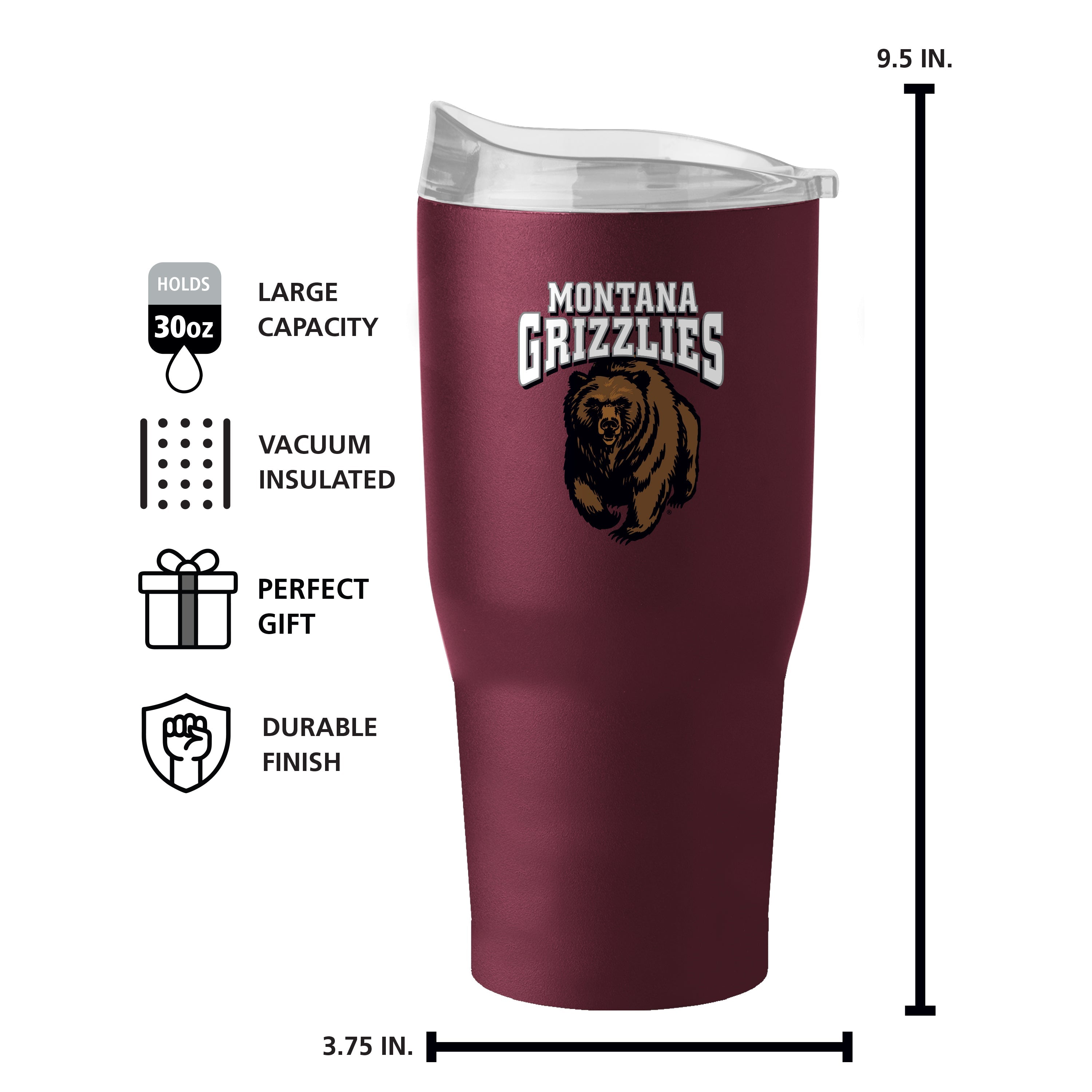Montana 30oz Flipside Powder Coat Tumbler