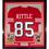 Framed Autographed/Signed George Kittle 35x39 San Francisco Red Alternate Football Jersey Beckett BAS COA