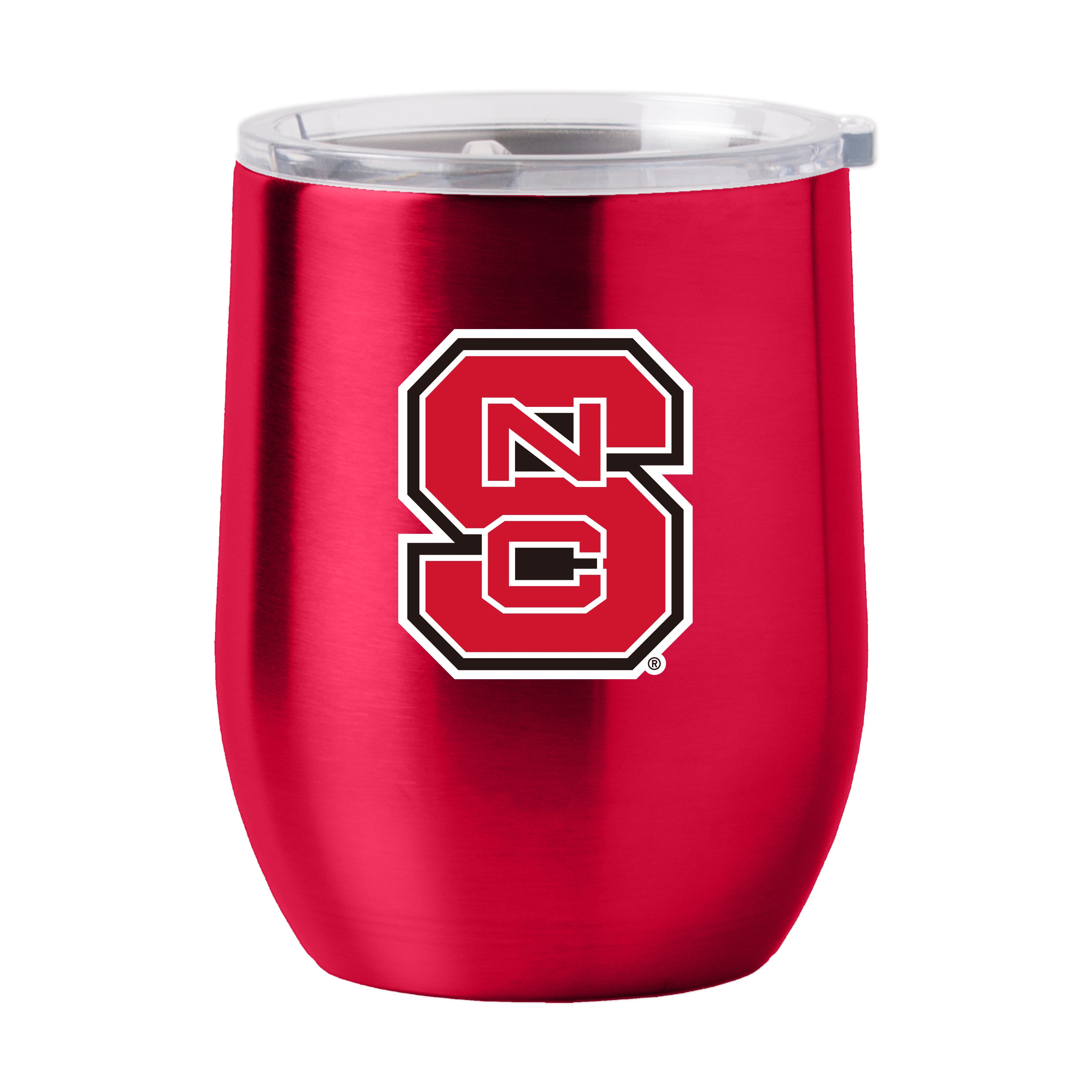 NC State Alternate 16oz Stainless Curved Beverage