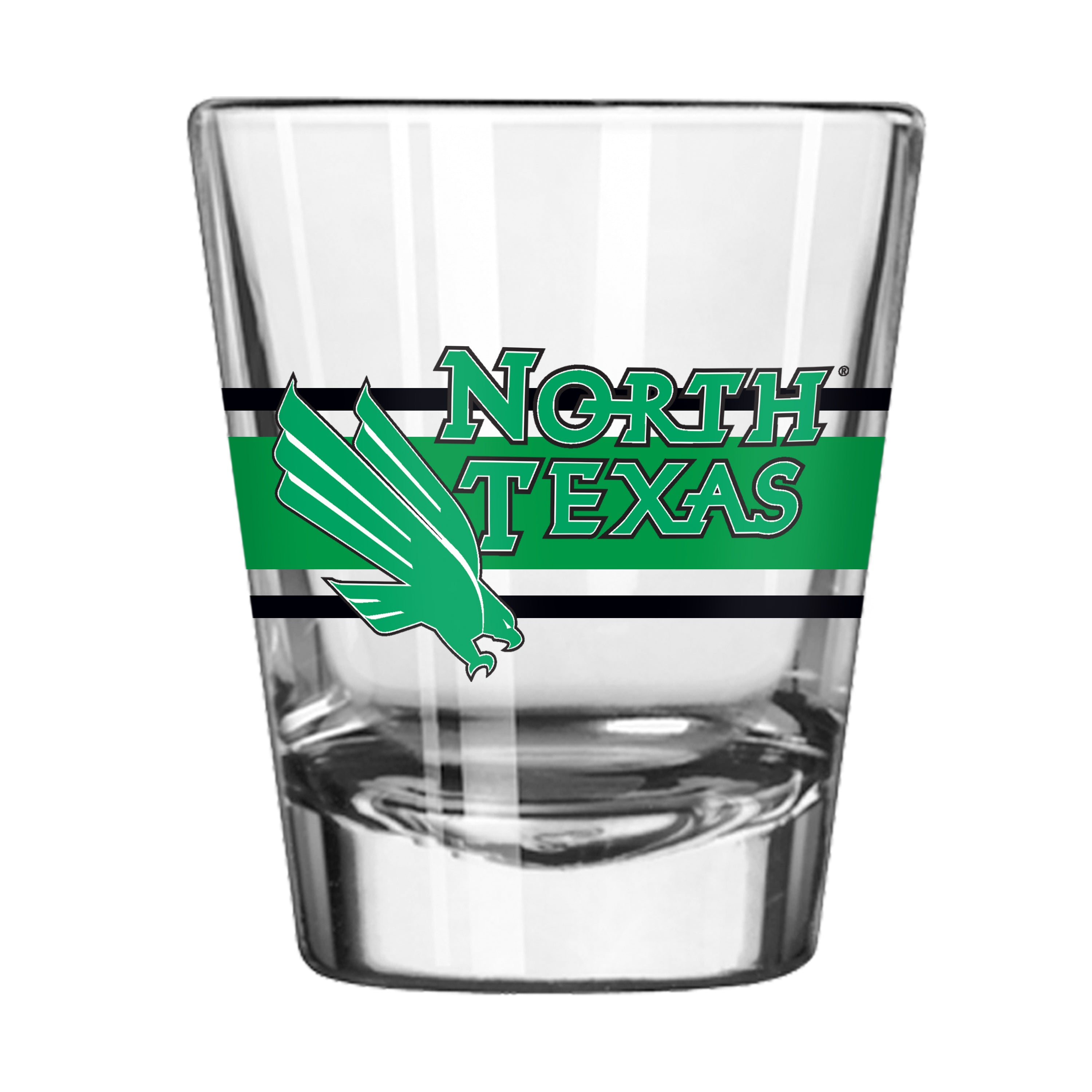 North Texas 2oz Stripe Shot Glass