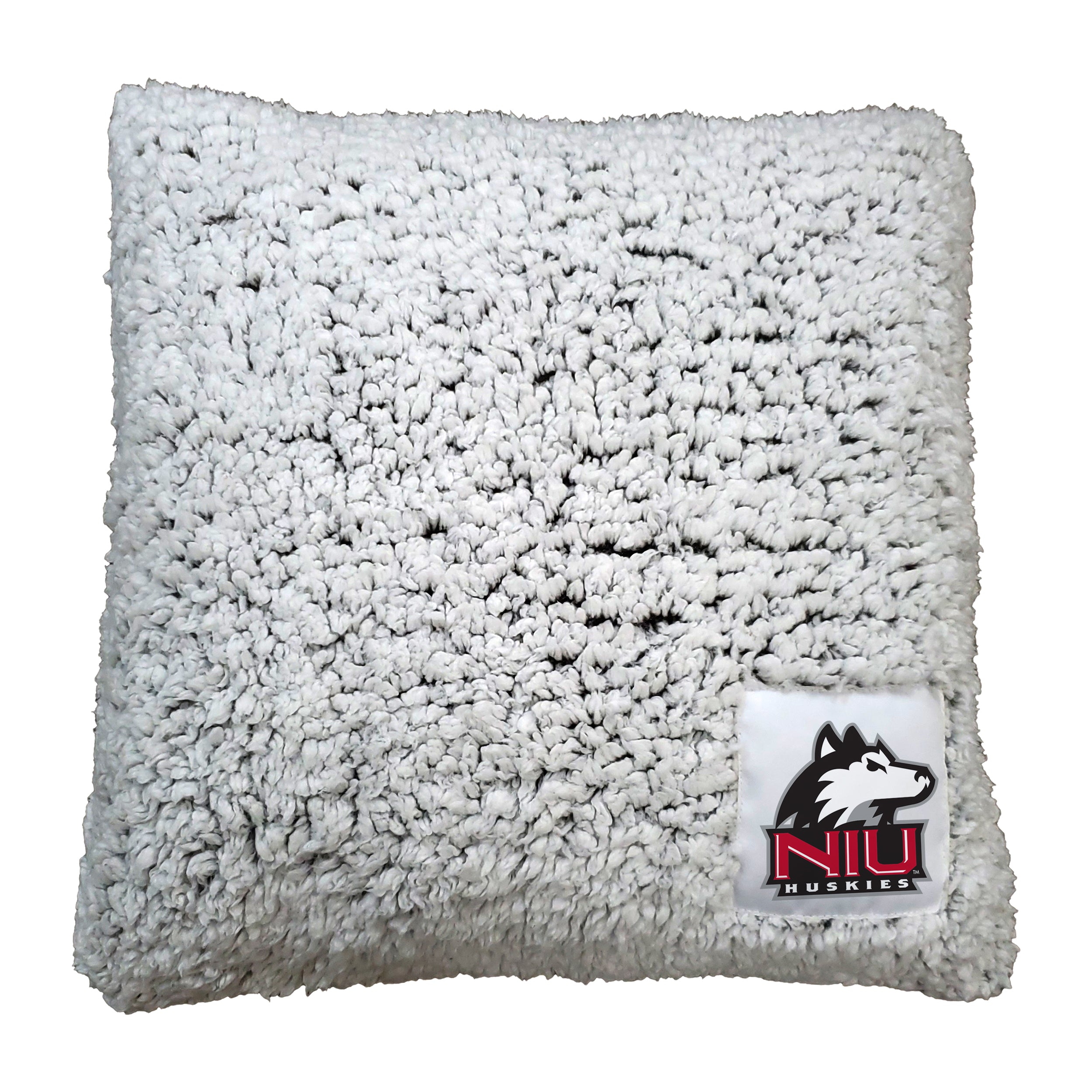 Northern Illinois Frosty Throw Pillow