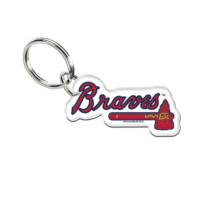 Atlanta Braves Premium Acrylic Key Ring - Sports Collectibles, Sports Memorabilia, Sports Fan Shop, Sports Gifts