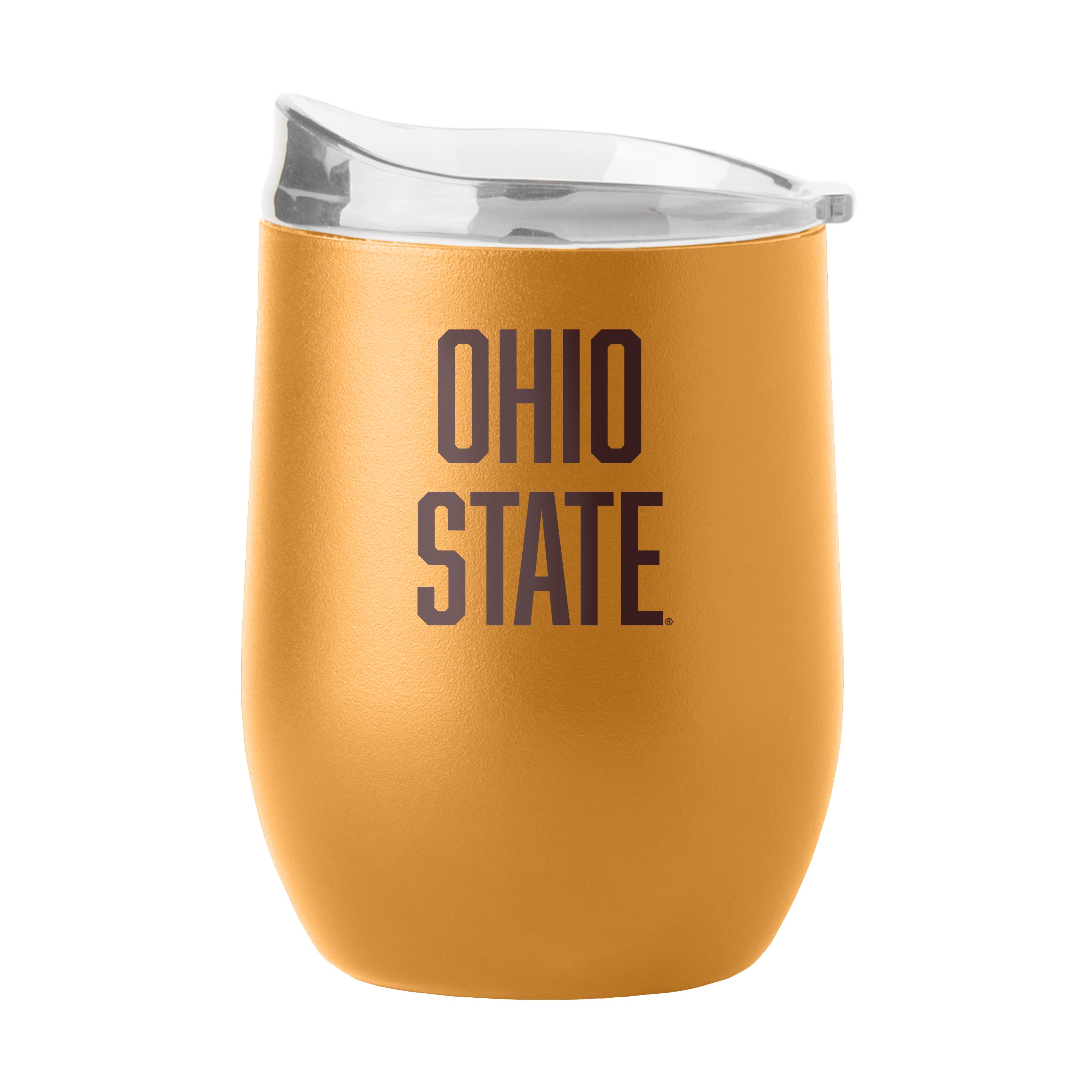 Ohio State 16oz Huddle Powder Coat Curved Beverage