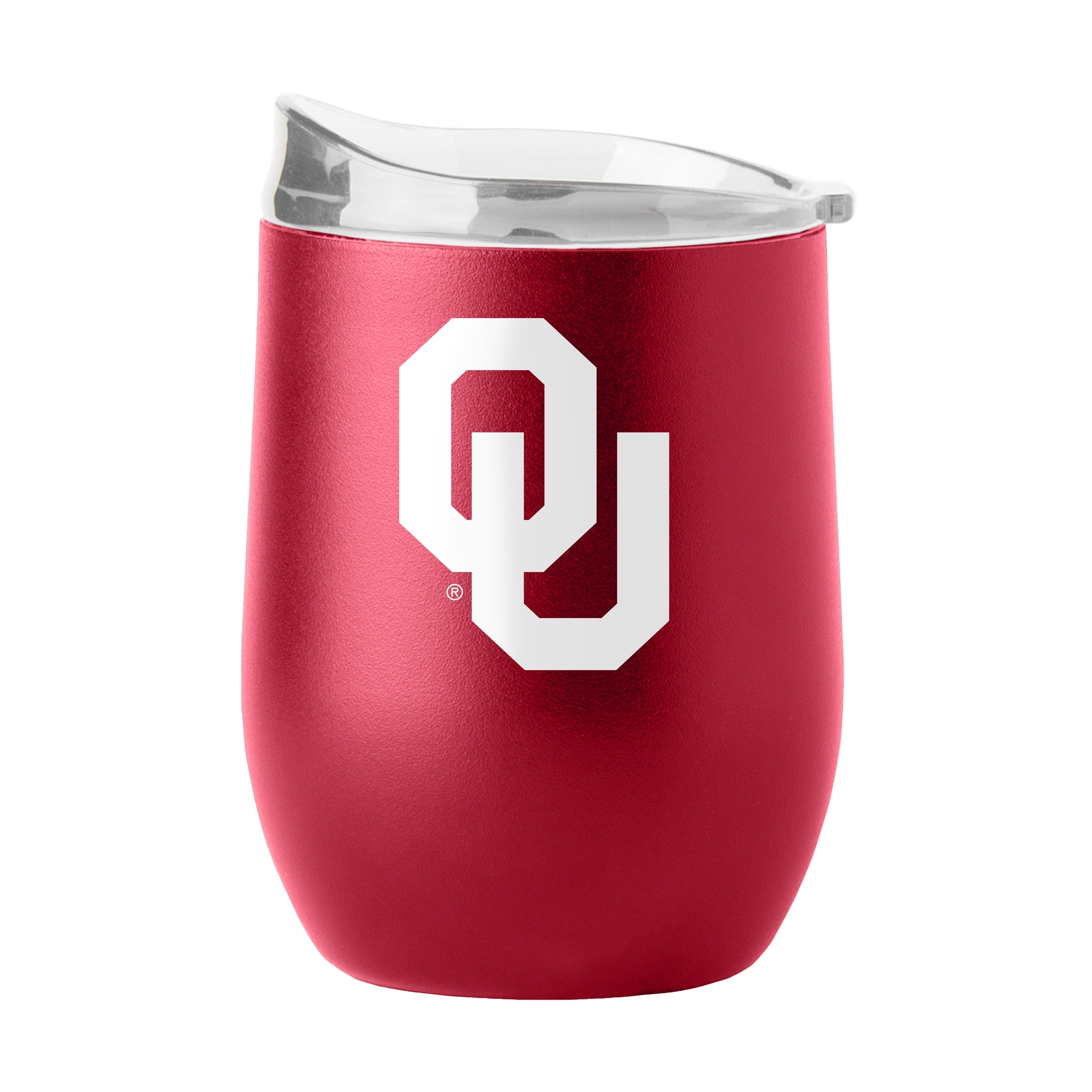 Oklahoma 16oz Flipside Powder Coat Curved Beverage