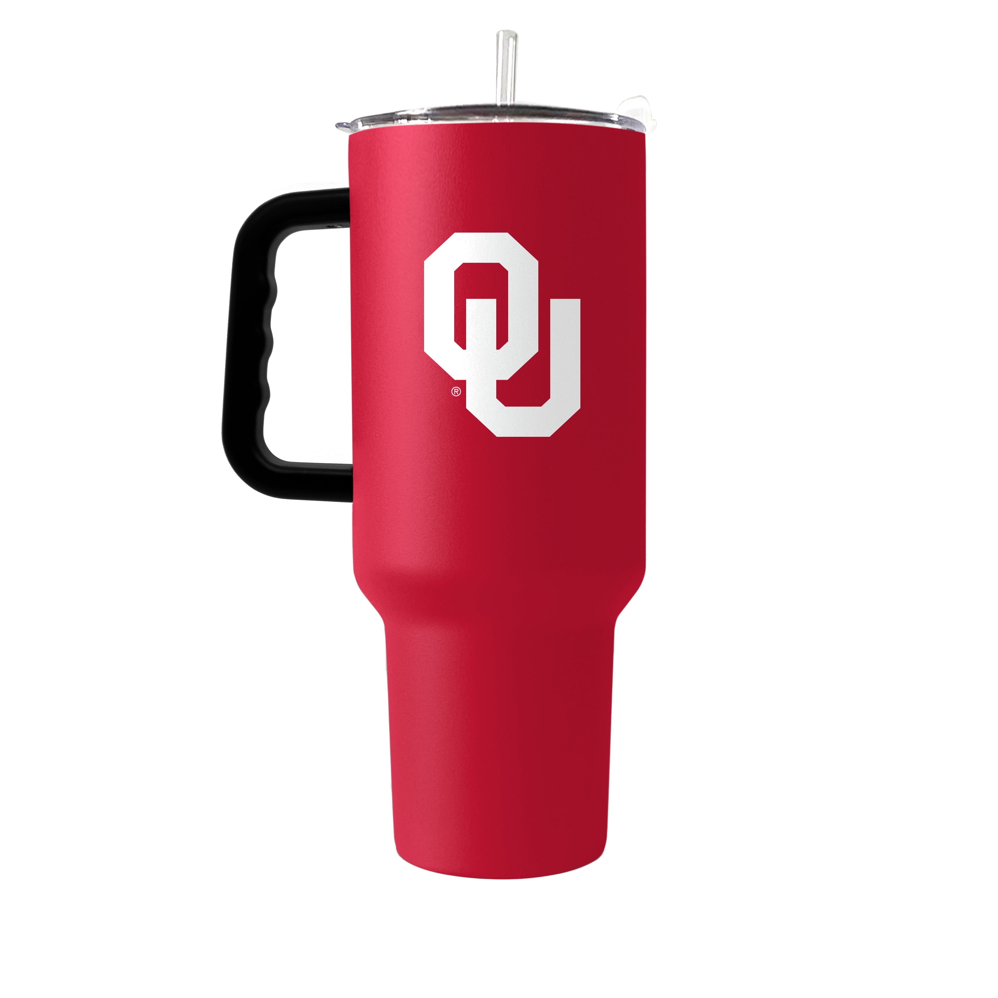 Oklahoma 40oz Flipside Powder Coat Tumbler