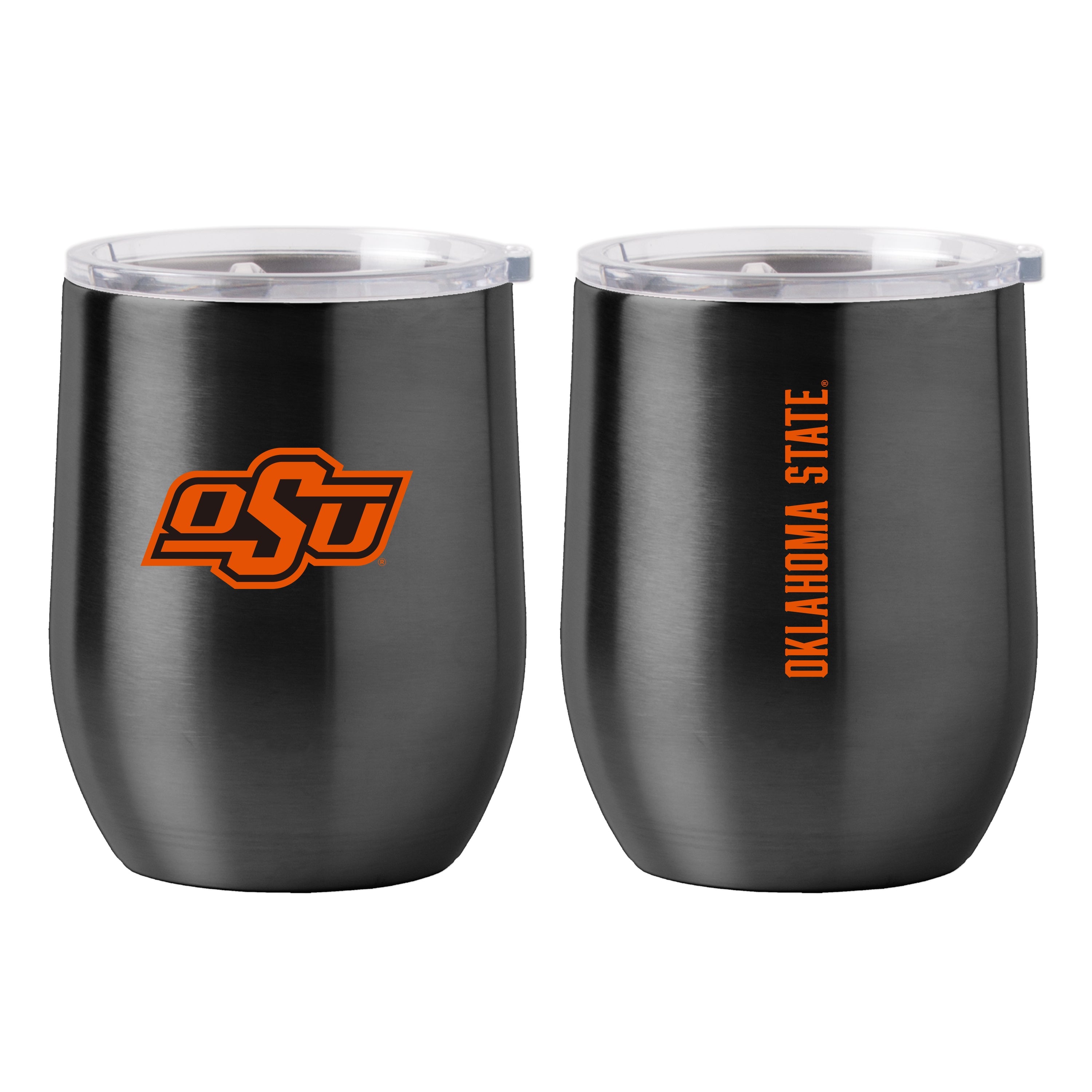 Oklahoma State 16oz Gameday Stainless Curved Beverage