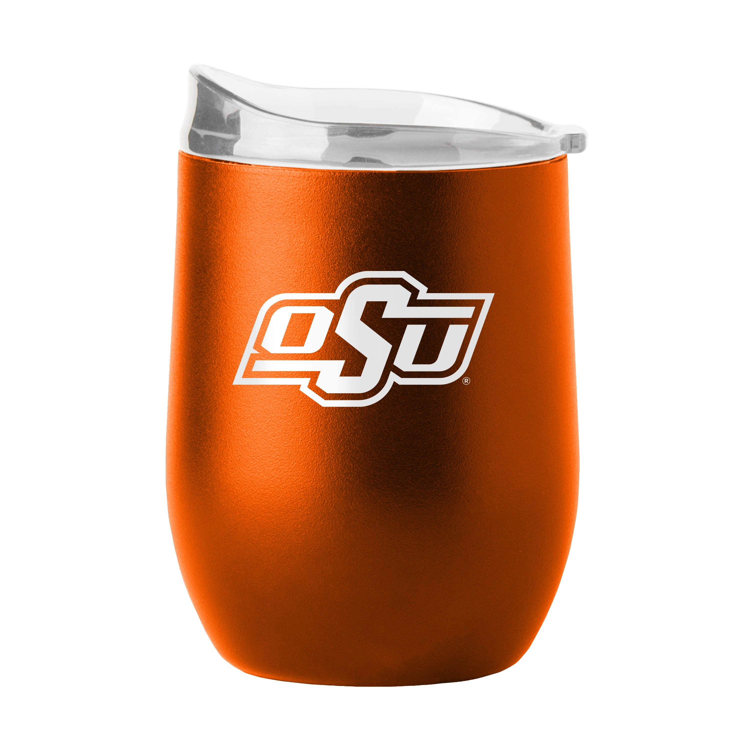 Oklahoma State 16oz Flipside Powder Coat Curved Beverage