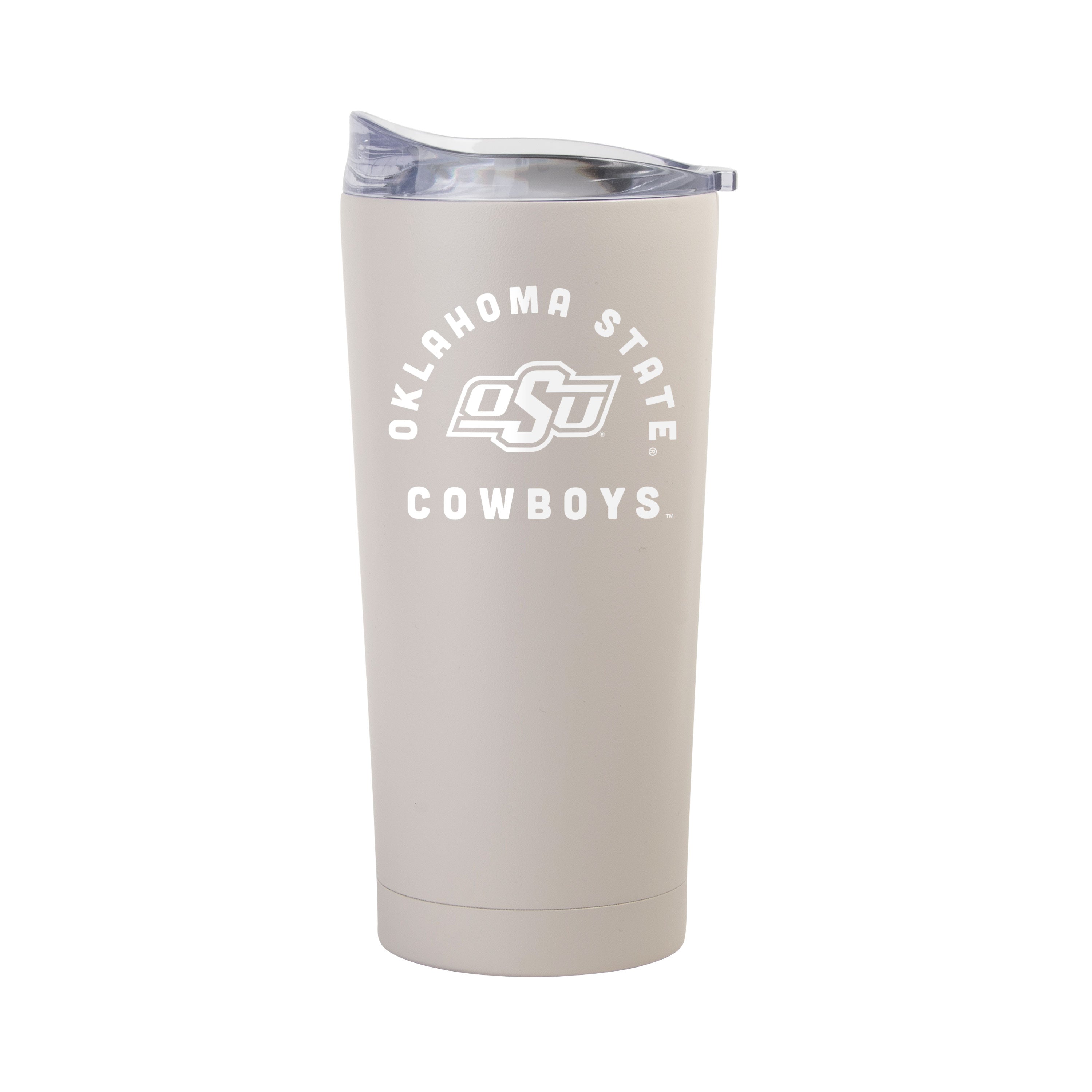Oklahoma State 20oz Archway Sand Powder Coat Tumbler