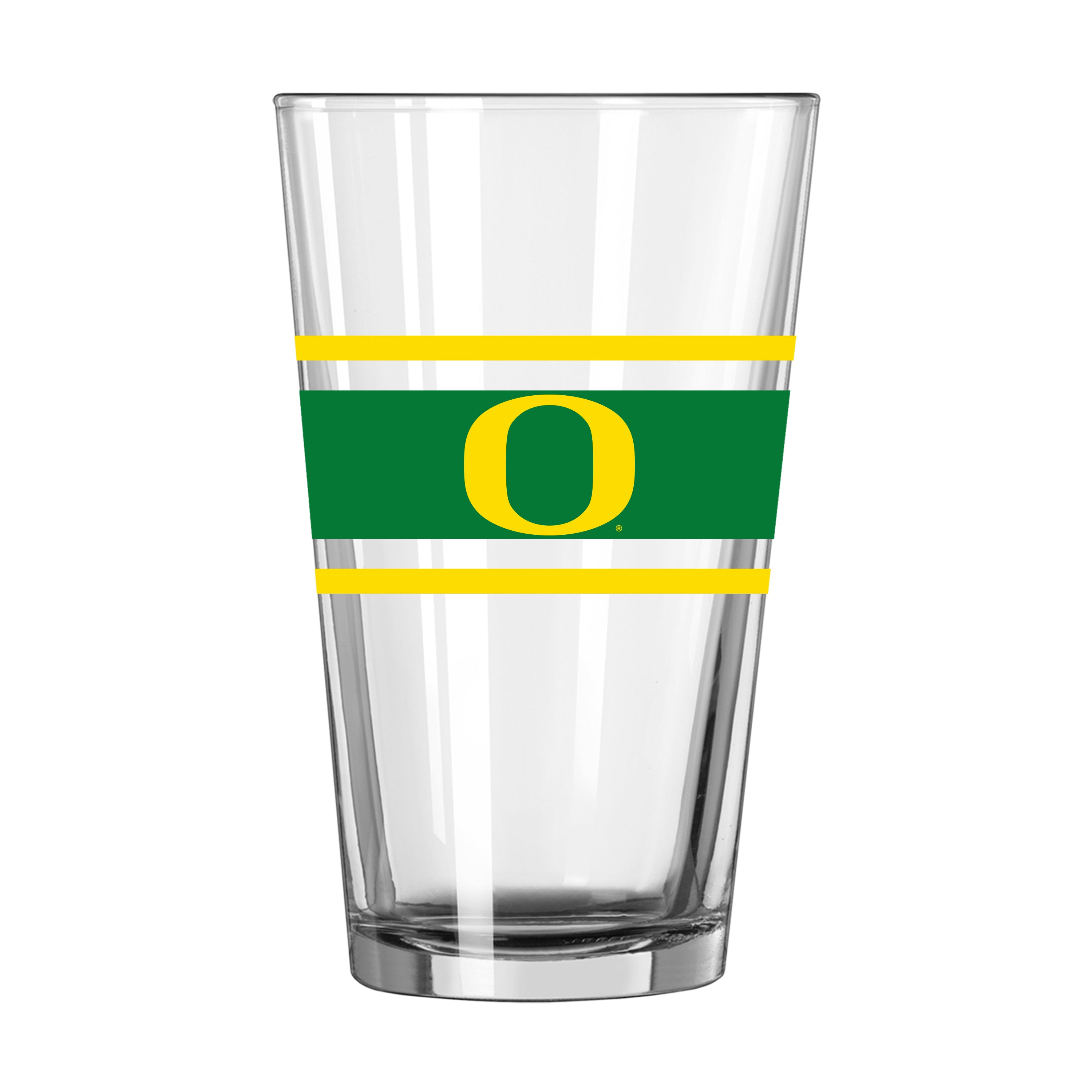 Oregon 16oz Stripe Pint Glass