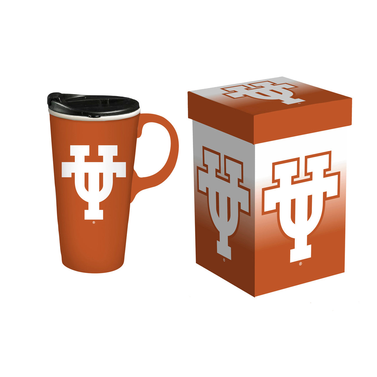 Texas Longhorns Drink 17oz Travel Latte Boxed - Sports Collectibles, Sports Memorabilia, Sports Fan Shop, Sports Gifts