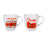 Cleveland Browns Coffee Mug 17oz Ceramic 2 Piece Set with Gift Box - Sports Collectibles, Sports Memorabilia, Sports Fan Shop, Sports Gifts