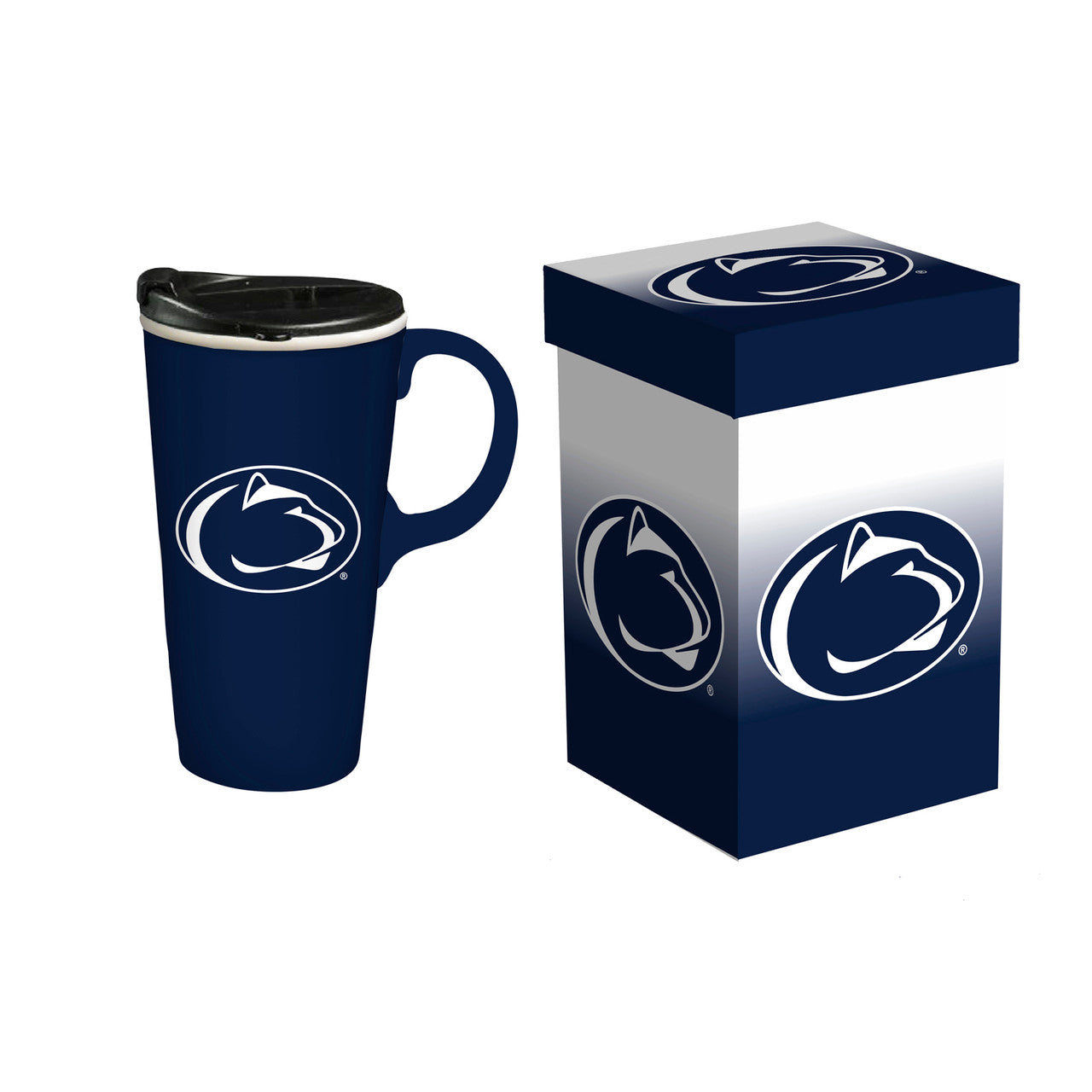 Penn State Nittany Lions Drink 17oz Travel Latte Boxed - Sports Collectibles, Sports Memorabilia, Sports Fan Shop, Sports Gifts