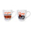 Chicago Bears Coffee Mug 17oz Ceramic 2 Piece Set with Gift Box - Sports Collectibles, Sports Memorabilia, Sports Fan Shop, Sports Gifts